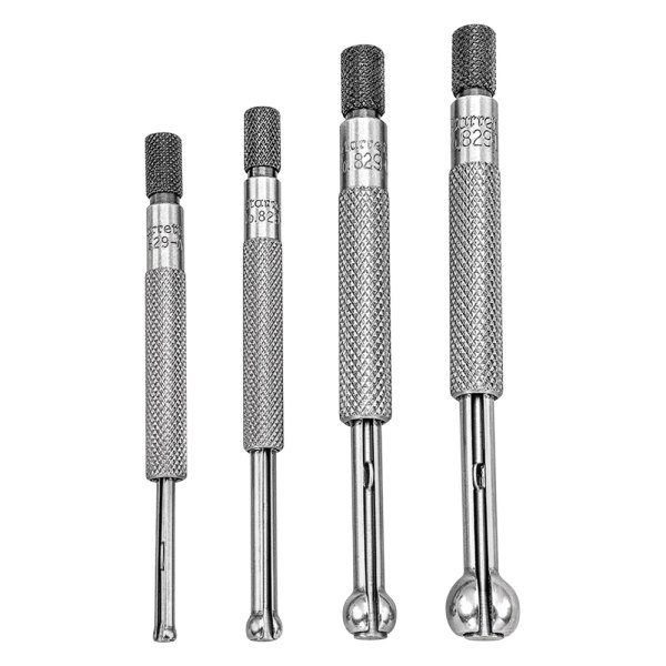 Starrett® - 829 Series™ 4-piece SAE and Metric Small Hole Gauge Set