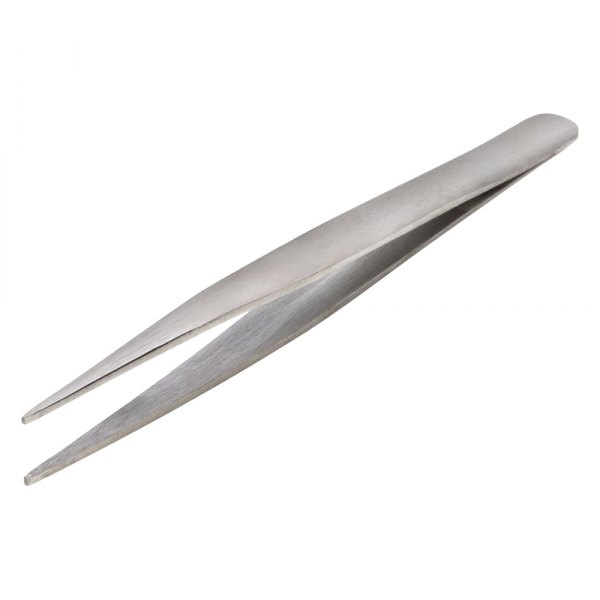 Steelman® - 4-3/4" Straight Sharp Tip Utility Tweezers