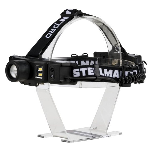Steelman Pro MultiMode Focusing Rechargeable Headlamp Rear Safety Light 79379 