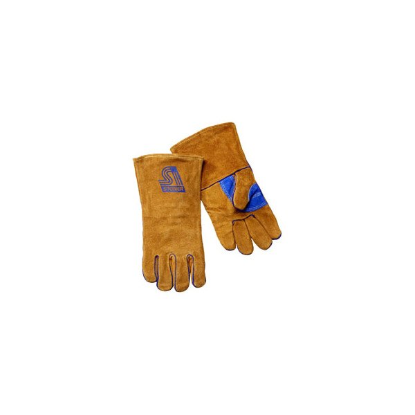Steiner® - B-Series™ Large Brown Side Split Cowhide Leather Welding Gloves