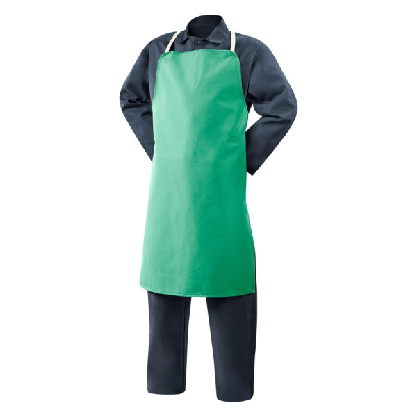 Steiner® - 36" x 24" Green Flame Resistant Cotton Welding Bib Apron