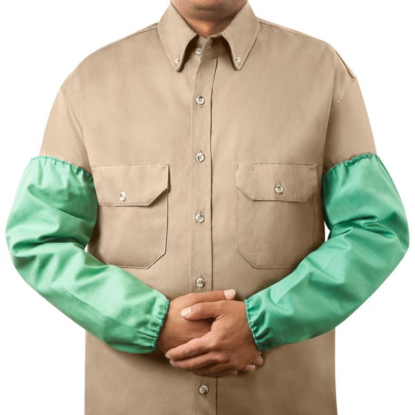 Steiner® - Weldlite™ 18" Green Cotton Fire Resistant Sleeves