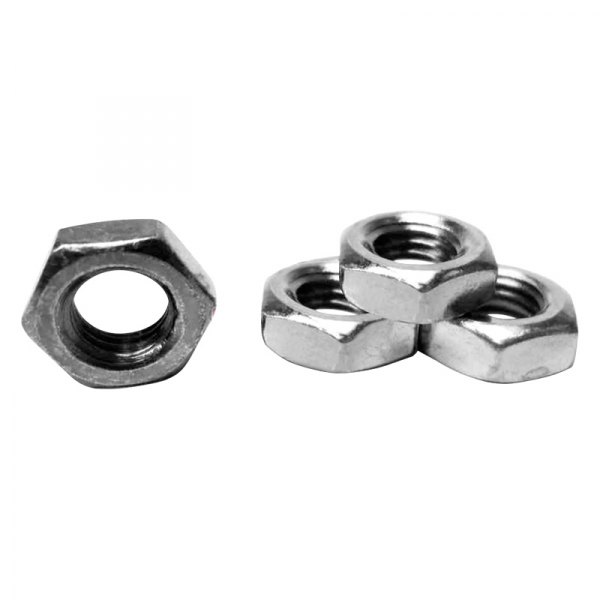 Steinjager® - 1-1/4"-12 Zinc Plated Yellow SAE Left Hand Hex Nut (4 Pieces)