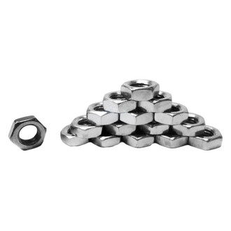 Steinjager® - 1-1/4"-12 Zinc Plated Yellow SAE Right Hand Hex Nut (16 Pieces)