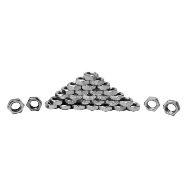 Steinjager® - 1/4"-28 Stainless Steel SAE Right Hand Hex Nut (25 Pieces)