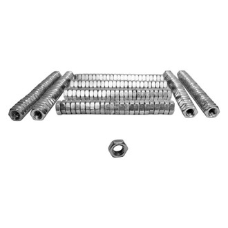Steinjager® - 5/8"-18 Zinc Plated (Class 2) Silver SAE Right Hand Hex Jam Nut (200 Pieces)