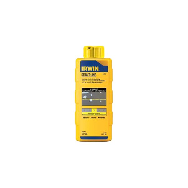 IRWIN® - Strait-Line™ 5 lb Yellow Hi-Visibility Marking Chalk 