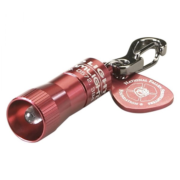 Streamlight 73005 Nano Light Miniature Keychain LED Flashlight 10 Lumens Red 