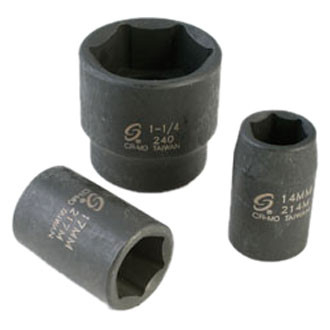 Sunex® - 1/2" Drive 14 mm 6-Point Standard Impact Socket