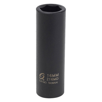 Sunex® - 1/2" Drive 16 mm 6-Point Deep Impact Socket