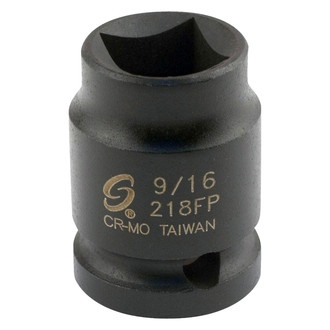Sunex® - 1/2" Drive 9/16" 4-Point Standard Pipe Plug Impact Socket
