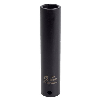 Sunex® - 1/2" Drive 3/4" 6-Point Extra-Deep Impact Socket