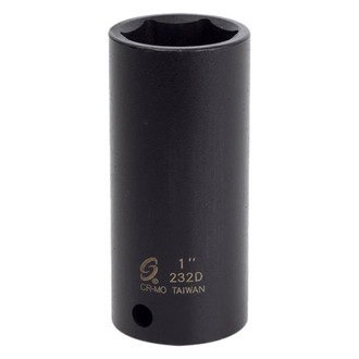 Sunex® - 1/2" Drive 1" 6-Point Deep Impact Socket
