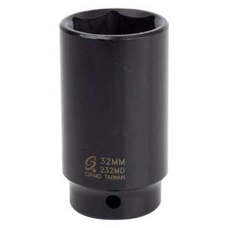 Sunex® - 1/2" Drive 32 mm 6-Point Deep Impact Socket