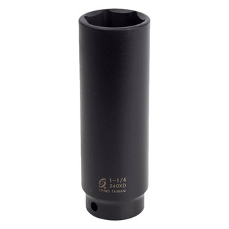Sunex® - 1/2" Drive 1-1/4" 6-Point Extra-Deep Impact Socket