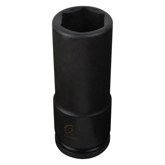 Sunex® - 1/2" Drive Metric 6-Point Deep Extra Thin Wall Impact Socket