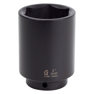 Sunex® - 1/2" Drive 2" 6-Point Deep Impact Socket