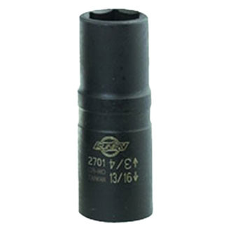 Sunex® - 1/2" Drive 19 mm x 21 mm 6-Point Deep Flip Impact Socket