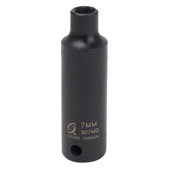 Sunex® - 3/8" Drive Metric 6-Point Deep Impact Socket