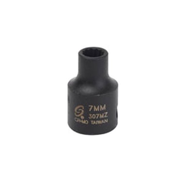 Sunex® - 3/8" Drive Metric 12-Point Impact Socket