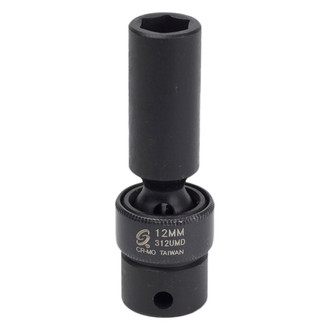 Sunex® - 3/8" Drive 12 mm 6-Point Deep Impact U-Joint