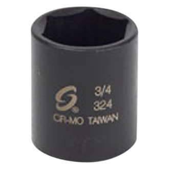 Sunex® - 3/8" Drive 3/4" 6-Point Standard Impact Socket