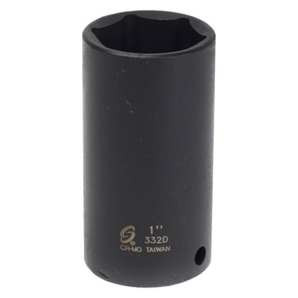 Sunex® - 3/8" Drive 1" 6-Point Deep Impact Socket