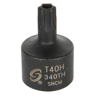 Sunex® - 3/8" Drive T40H Torx (TR) Stubby Impact Bit Socket