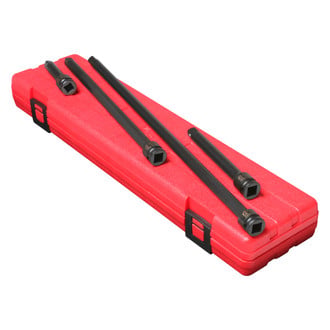 Sunex® - 3/8" Drive Friction Ball Impact Extension Set (4 Pieces)