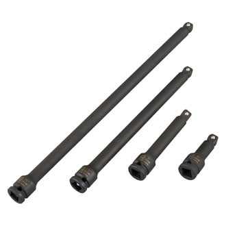 Sunex® - 3/8" Drive Friction Ball Wobble Impact Extension Set (4 Pieces)
