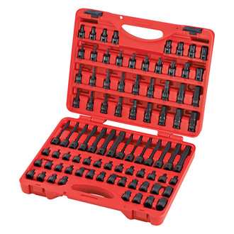 Sunex® - 3/8" Drive SAE/Metric/Torx Multi-Tip Impact Bit Socket Set (84 Pieces)