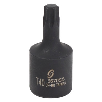 Sunex® - 3/8" Drive T40 Torx Impact Bit Socket