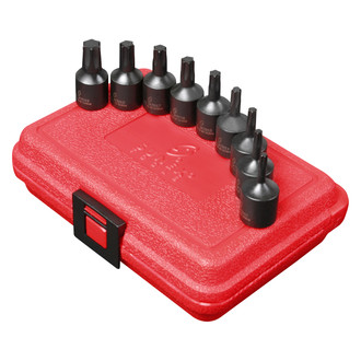 Sunex® - 3/8" Drive Torx Impact Bit Socket Set (9 Pieces)
