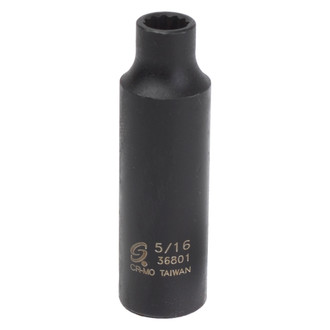 Sunex® - 3/8" Drive SAE 12-Point Deep Impact Socket