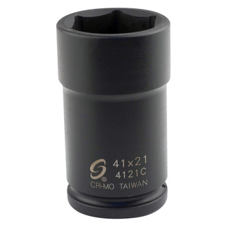 Sunex® - 3/4" Drive 41 x 21mm 6-Point Standard Combination Budd Impact Socket