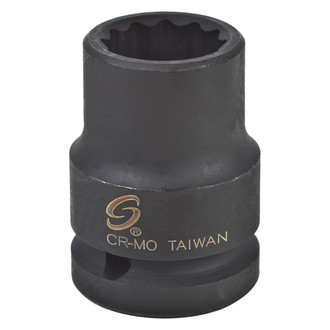 Sunex® - 3/4" Drive 17 mm 12-Point Standard Thin Wall Impact Socket