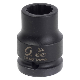 Sunex® - 3/4" Drive 3/4" 12-Point Standard Thin Wall Impact Socket