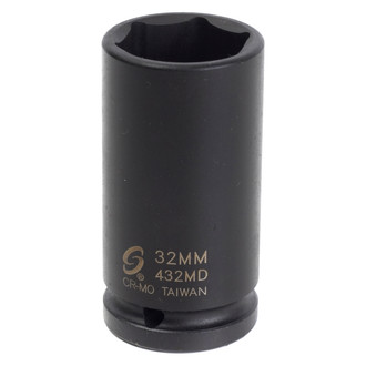 Sunex® - 3/4" Drive 32 mm 6-Point Deep Impact Socket