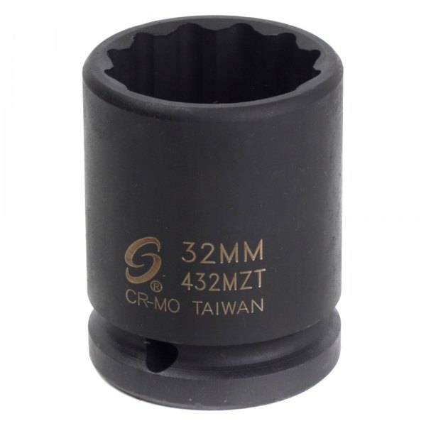 Sunex® - 3/4" Drive Metric 12-Point Thin Wall Impact Socket