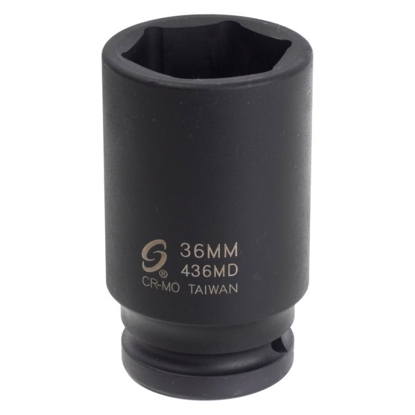 Sunex® - 3/4" Drive Metric 6-Point Impact Socket