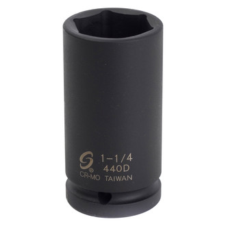 Sunex® - 3/4" Drive 1-1/4" 6-Point Deep Impact Socket