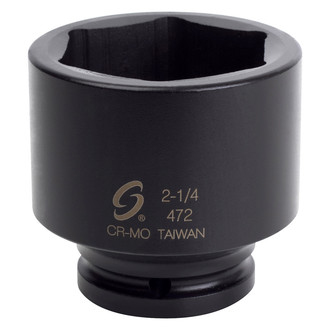 Sunex® - 3/4" Drive 2-1/4" 6-Point Standard Impact Socket