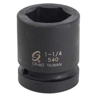 Sunex® - 1" Drive 1-1/4" 6-Point Standard Impact Socket