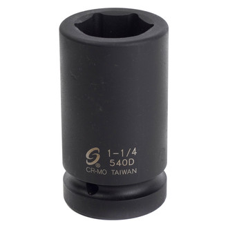 Sunex® - 1" Drive 1-1/4" 6-Point Deep Impact Socket