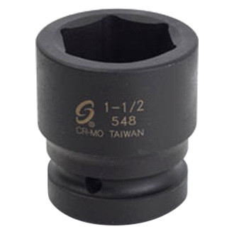 Sunex® - 1" Drive 1-1/2" 6-Point Standard Impact Socket