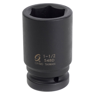 Sunex® - 1" Drive 1-1/2" 6-Point Deep Impact Socket