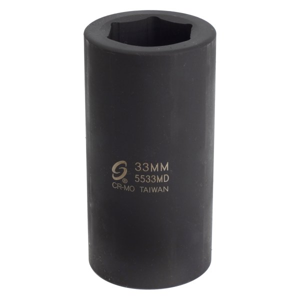 Sunex® - #5 Spline Drive Metric 6-Point Impact Socket