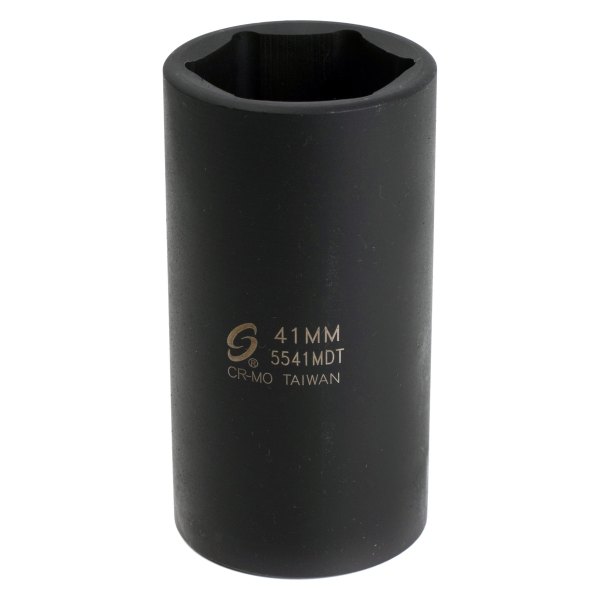 Sunex® - #5 Spline Drive Metric 6-Point Thin Wall Impact Socket