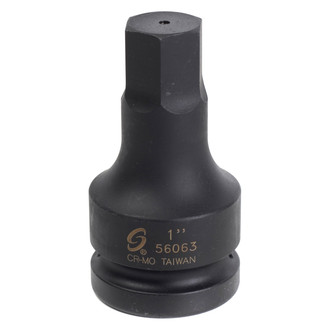 Sunex® 56063 - 1" Drive 1" Hex Impact Bit Socket
