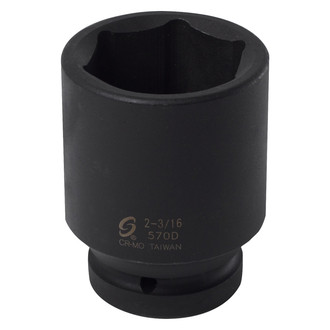 Sunex® - 1" Drive 2-3/16" 6-Point Deep Impact Socket